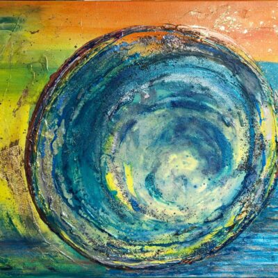 Abstract 1 2025 Mixed media 60 x 80